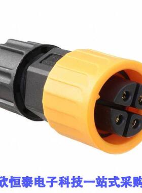 23004231-02连接器 《 CONN PLUG FMALE 4POS SOLDER CUP    》