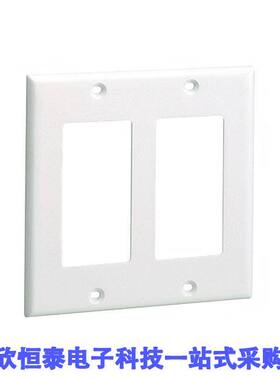 CPGWH-2G连接器 《 FACEPLATE 2 GANG GFCI WHITE    》