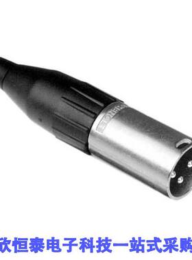 AC3MM连接器 《 CONN RCPT MALE XLR 3POS SLDR CUP    》