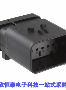 776539-2连接器 《 CONN CAP ASSY 12PS 18-20AWG GRAY    》