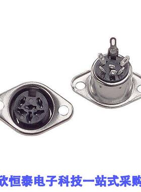 SD-60SN连接器 《 CONN RCPT FMALE DIN 6P SOLDER    》