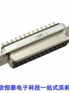 DLS3XS1AD01X连接器 《 CONN D-SUB RCPT 25POS SOLDER    》