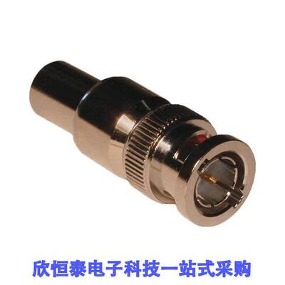 031-70534连接器 《 CONN BNC PLUG STR 75 OHM CRIMP    》