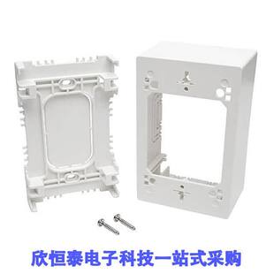 N080-SMB1-WH连接器 《 SINGLE-GANG SURFACE-MOUNT JUNCTI 》