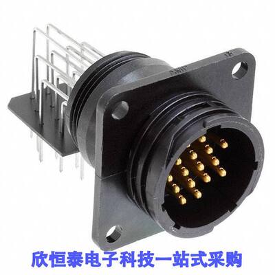 796404-1连接器 《 CONN RCPT MALE 16POS GOLD SOLDER    》