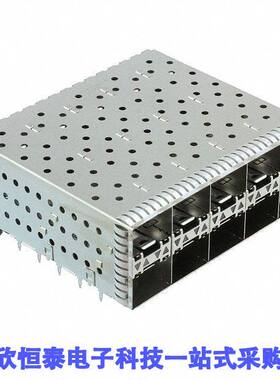 1-2132403-5连接器 《 CONN SFP+ RCP W/CAGE 2X5 200P RA    》