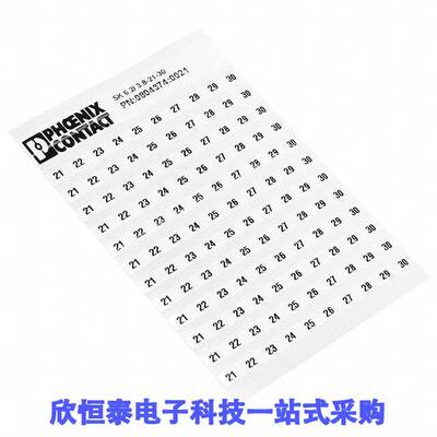 0804374:0021连接器 《 MARKER CARD FOR 120 TERM BLO【S    》