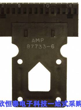 87733-6连接器 《 CONN HOUSNG 30POS .100 POL W/STR    》