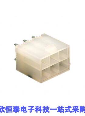 0444720654连接器 《 CONN HEADER VERT 6POS 4.2MM    》