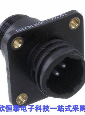 796764-1连接器 《 CONN RCPT MALE 4P SILVER SOLDER    》