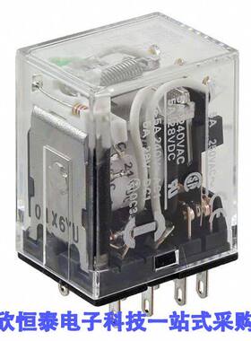 MY3N-D2 DC24继电器 《 RELAY GEN PURPOSE 3PDT 5A 24V    》
