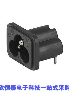 6160.0003连接器 《 PWR ENT RCPT IEC320-C6 PNL SLDR    》