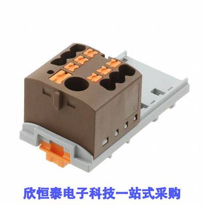 3273076连接器 《 DISTRIBUTION BLO【 BROWN    》
