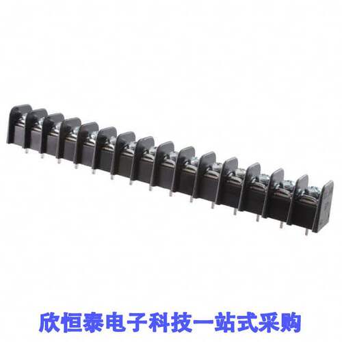 0387207515连接器 《 CONN BARRIER STRP 15CIRC 0.375