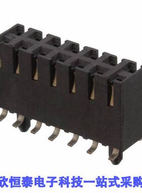 0015453514连接器 《 CONN RCPT 14POS 0.1 GOLD SMD    》