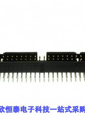 1-1761607-3连接器 《 CONN HEADER R/A 40POS 2.54MM    》