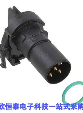 1436686连接器 《 CONN MALE INSERT 5POS GOLD SLDR    》