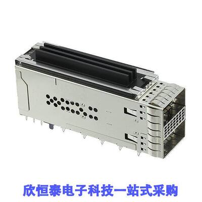 2299940-2连接器 《 CONN ZQSFP+ RCP 2X1 HSINK 76P RA    》