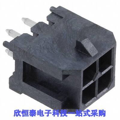 G881A04102T3EU连接器 《 CONN HEADER VERT 4POS 3MM    》