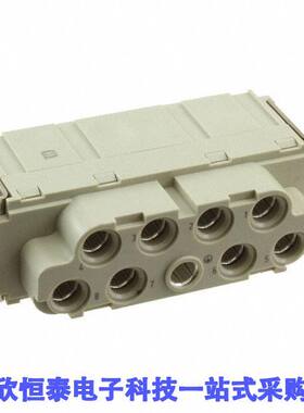 09380082753连接器 《 INSERT FEMALE 8POS+1GND SCREW    》