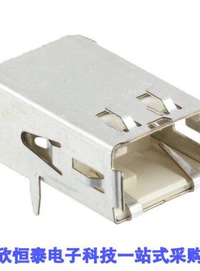 1761072-2连接器 《 CONN HSSDC2 RCPT 7POS SLD RA SMD    》