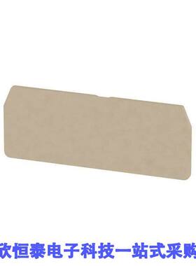 1608770000连接器 《 CONN TERM BLK END PLATE RAIL BG    》