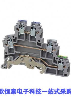 CDLG2.5连接器 《 DOUBLE LEVEL DIN RAIL TERM BLO【    》