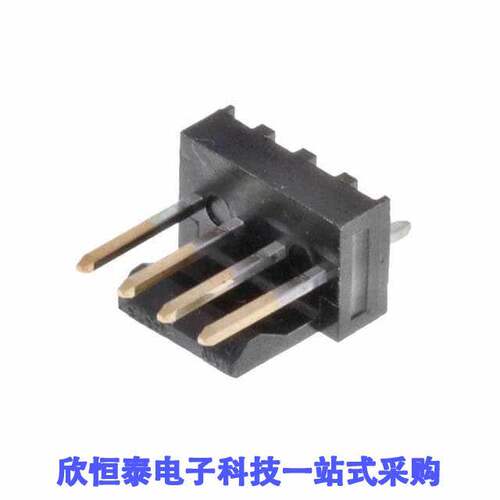1718564004连接器 《 CONN HEADER VERT 4POS 2.54MM    》