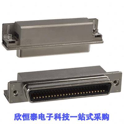 5557932-2连接器 《 CONN RCPT 50POS R/A SOLDER    》