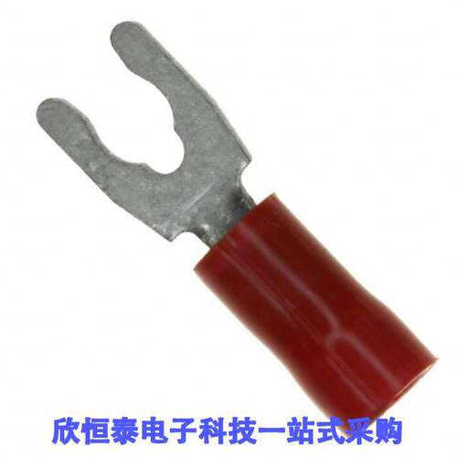 8-52949-1连接器 《 CONN SPADE TERM 16-22AWG #6 RED    》