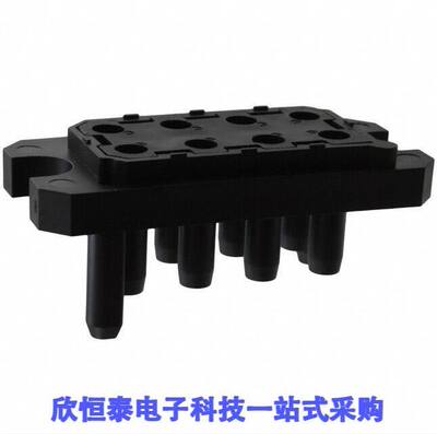 1648128-1连接器 《 CONN RCPT HSG DRAWER 8POS BLK    》