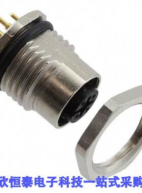 1419771连接器 《 CONN RCPT FMALE 4POS GOLD SOLDER    》