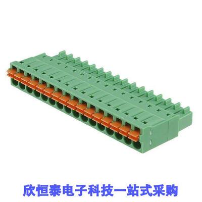 1748118连接器 《 TERM BLO【 PLUG 16POS STR 3.81MM    》