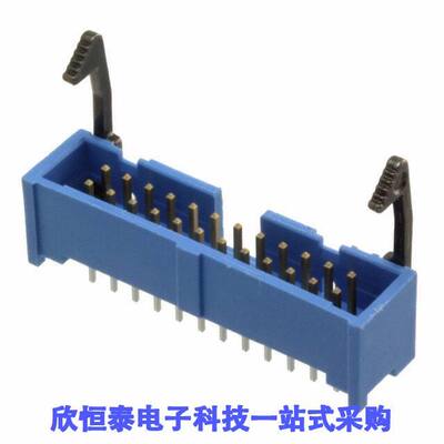 2-1761606-8连接器 《 CONN HEADER VERT 24POS 2.54MM    》