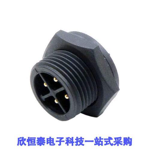 23004515-01连接器 《 MIDDLE SERIES 4PIN FRONT PANEL M    》