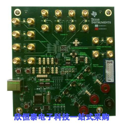 CDCM6208V2EVM开发板 《 EVAL MODULE FOR CDCM6208V2    》