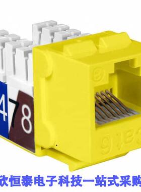 NKJ-6505连接器 《 CAT6 SLIMSTYLE 90 DEGREE KEYSTON    》