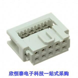 FEMALE IDC 10PIN OPEN 09185106803连接器 END SEK