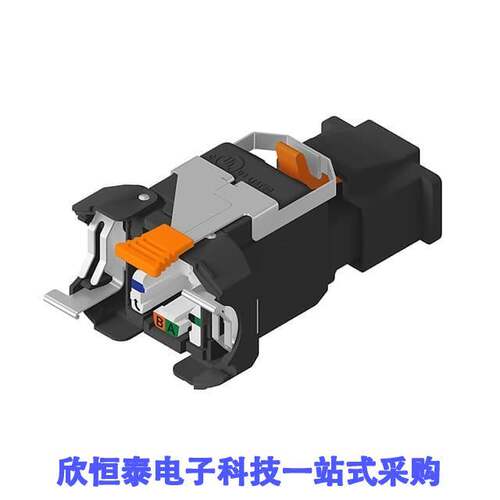 RVAIP2UBK-B24连接器 《 PLUG CAT 5E-6-6A UTP RJ45 1=24    》