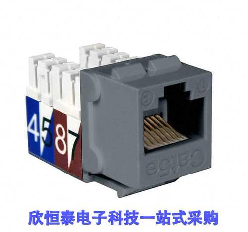 NKJ-5500连接器 《 CAT5E SLIMSTYLE 90 DEGREE KEYSTO    》