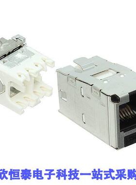 CJSK6X88TGOR连接器 《 MINI-COM KEYED MODULE, CAT 6A, S    》