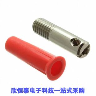 BANANA CONN SCREW CT2215 RED 2连接器