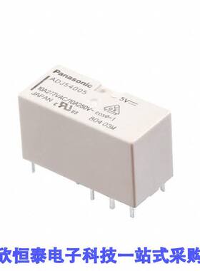 ADJ54005继电器 《 RELAY GEN PURPOSE DPDT 10A 5V    》