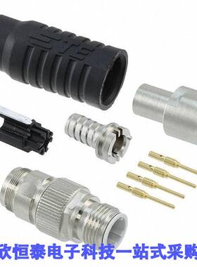 1-2823445-4连接器 《 CONN PLUG MALE 4POS GOLD CRIMP    》