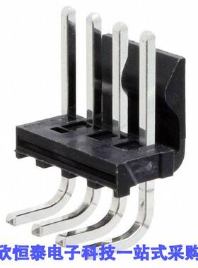 1718140004连接器 《 CONN HEADER R/A 4POS 3.96MM    》