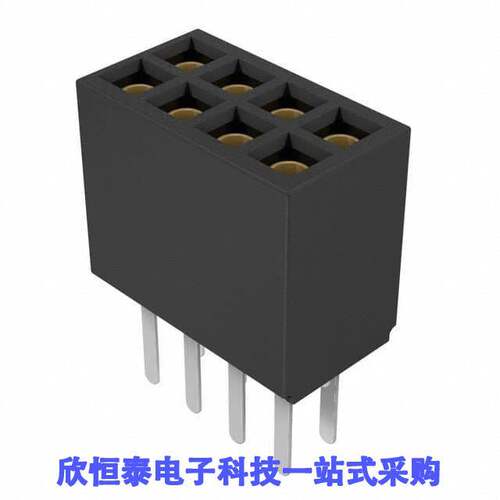 SFMC-104-01-L-D连接器 《 CONN RCPT 8POS 0.05 GOLD PCB    》