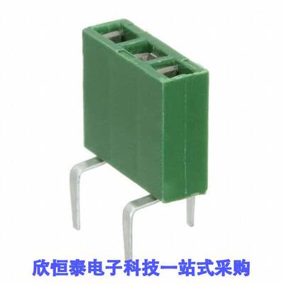 829265-3连接器 《 CONN RCPT 3POS 0.1 GOLD PCB    》