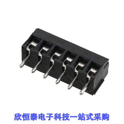 OSTTE060104连接器 《 TERM BLK 6POS SIDE ENT 3.5MM PCB    》