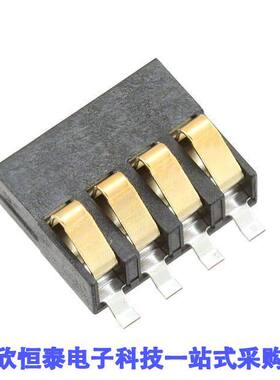 009155004001016连接器 《 CONN SPRING BATTERY 4POS SMD    》