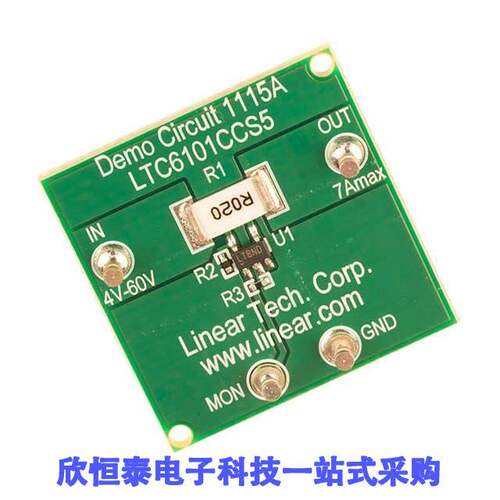 DC1115A开发板 《 LTC6101 CURRENT SENSE DEMO BOARD    》